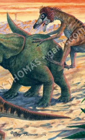 Deinonychus & Protoceratops