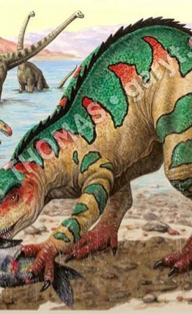 Suchomimus & Brachiosaurus