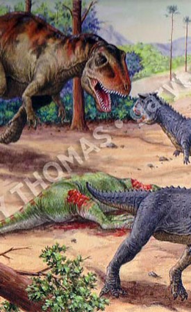 Giganotosaurus & Carnotaurus